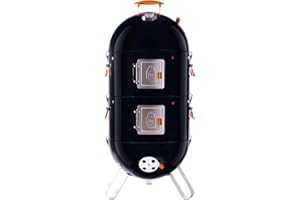 ProQ BBQ Smoker (Frontier V4) – 4in1 Charcoal Meat Smoker Grill – Outdoor Smokers and Grills