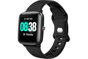 VELULYX Armband kompatibel mit Veryfitpro ID205L, 19mm weiches Silikonband für ID205L GRV FC1 IDW15 ID205S ID205G ID215G ID216 YM205L Uwatch3 Ufit GT BV205L TE021 SW020 SW021 SW023