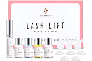 Kit Laminazione Ciglia, Bestauty Kit Laminazione Sopracciglia Set Ciglia Arricciare Trucco Strumenti Ciglia Onda Adatto