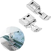 Jetstream 2 Pieces Universal Zipper Presser Foot, Sewing Machine Presser Foot, Compatible with Singer、Brother、Babylock、Euro-P