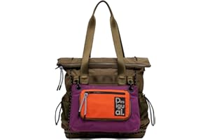 Desigual Women's Accessories nylonowy plecak Big, zielony, jeden rozmiar