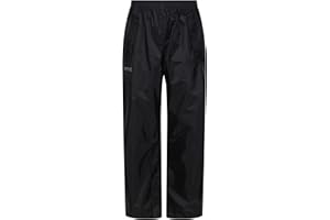Regatta Surpantalon Imperméable Enfant Pro Stormbreak - Overtrousers avec Détails Réfléchissants