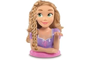 Famosa DND03 Disney Prinzessin Rapunzel, Deluxe-Büste, Mehrfarbig (DND03000)