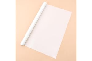 OTCRAFT 39.4 x 19.7inch Silicone Mats for Crafts Translucent Cuttable Large Media Grip Mat Heat Resistant Non-Slip Craft Mat for Ink Blending Stamping Stenciling Jewelry, Epoxy Resin,Glitter Slime, DIY Sheet