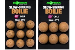 Korda Imitazione di boilie a lento affondamento lento, prezzo per confezione