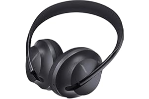 Bose Noise Cancelling Headphones 700: Auriculares Externos Inalámbricos Bluetooth con Micrófono Integrado para Disfrutar de llamadas Claras y Control por Voz de Alexa, Negro