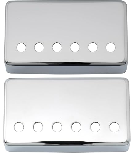 Anelli Pickup Humbucker Per Chitarra - Metallici E Cromati Per Les Paul - Foto 8