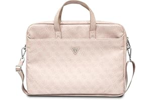 CG MOBILE Guess Saffiano-Logo Hot Stamp Triangle da 4 G, Borsa Unisex-Adulto, Colore: Rosa