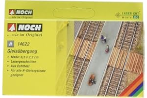 Noch - 14622 - Modélisme Ferroviaire - Passage De Voies - 6,5 X 2,2 Cm - Laser-Cut Minis