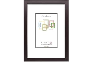 Chely Intermarket | 13C2E | Marco de Fotos A4 (Wengué) MOD-254 | Hecho de Madera | Ancho de Bastidor 1,20cm con Acabado Elegante | Marco para títulos y certificados.(254-A4-0,60)