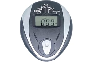 HUIANPEN Tachimetro di ricambio per cyclette, cyclette computer, cardiofrequenzimetro, monitor LCD per bici da interno