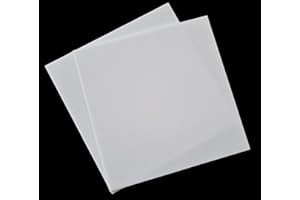 Develory PTFE Teflon Platte weiß - Größe: 100 bis 300mm - Stärke: 0,5 bis 150mm - Menge: 1 bis 100 Stück WÄHLBAR // AUSWAHL: 100 x 100 x 15mm, 1 Stück // virginal OHNE Regenerat