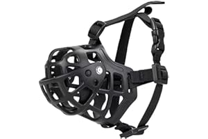 YXBQUEEN Korbmaulkorb für Hunde, Silikon-Korb Hund Maulkörbe, Maulkorb Hund Maulkorb für Große Hunde, Silicone Dog Muzzle Verhindert Bellen, Beißen und Kauen