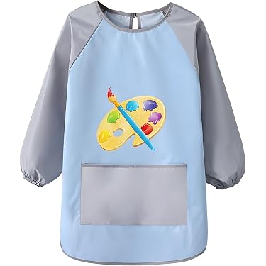 LACOFIA Costumi da Bagno per Bambino Maglietta Nuoto Maniche Lunghe per Ragazzi Rashguard Protezione Solare Asciugatura Rapida Grigio 90