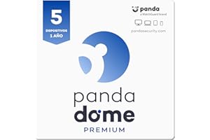 PANDA SECURITY Panda Dome Premium 2025 – Antivirus Cloud y VPN ilimitada (5 dispositivos)