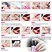 Beau Gel Soak off UV LED Gel Nail Polish, Cute Pink Colours Manicure Varnish Nail Salon Set Long Lasting Shiny Nail Art (6 bottles, 10ml each) #07