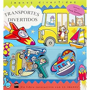 Transportes divertidos (Imanes divertidos)