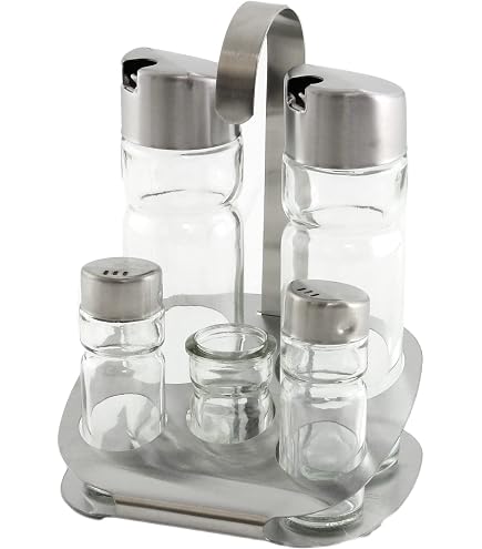 Wmf Menage 5 Pezzi Acciaio De Luxe - Accessori Tavola De Luxe