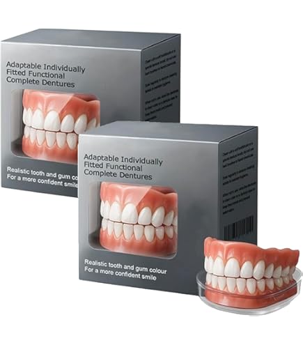 Prothèses Dentaires Complètes Haut Et Bas En Acrylique - Neuf, Fait En France, Fausses Dents