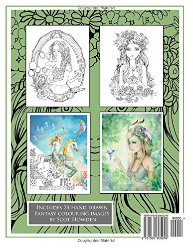 Colouring Fantasy 2 - Colouring Book by Scot Howden