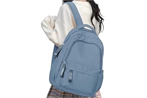 HYC00 Mochilas Portatil Mujer, 14 Pulgadas Mochila Escolar Adolescente Mochilas Instituto Chica Mochilas Colegio Mochila Universitaria Mochila Mujer Trabajo Impermeable Mochilas Tipo Casual Backpack