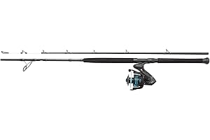 PENN Wrath Boat Rod and Fixed Spool Reel Fishing Combo Set - All-round Saltwater Charter Combo for Offshore - Mackerel, Cod, Bass, Pollack and Conger