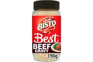Bisto Bästa nötköttsåsgranulat gjorda med äkta köttjuice, 390 g burk (förpackning med 1) (förpackning kan variera)