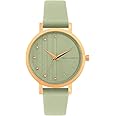French Connection Analog Green Dial Women's Watch-FC20-63C-R