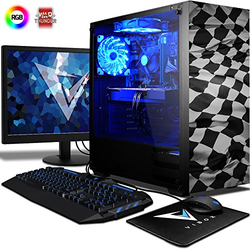 VIBOX Pyro GSR760-265 Gaming PC Ordenador de sobremesa con Cup n de Juego 22 HD Monitor 4 1GHz AMD Ryzen 8-Core Procesador Nvidia GeForce GTX 1060 Tarjeta Grafica 16GB DDR4 RAM 1TB HDD Sin OS VIBOX Pyro GSR760-265 Gaming PC Ordenador de sobremesa con Cup n de Juego 22 HD Monitor 4 1GHz AMD Ryzen 8-Core Procesador Nvidia GeForce GTX 1060 Tarjeta Grafica 16GB DDR4 RAM 1TB HDD Sin OS
