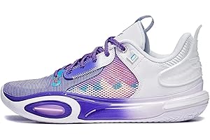 LI-NING Wade ABAN135 ABPQ033 Chaussures de basket-ball professionnelles pour femme et adolescent