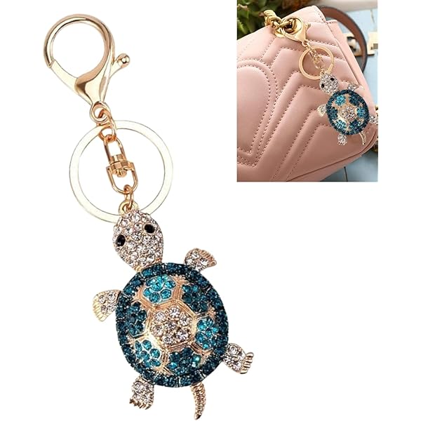 Acheter Tortue Porte-clés Pendentif Tricoté Bon Détail Réaliste Doux En Acier Inoxydable Exquis Manuel Sac Décoration Pendentif Clé De Rangement Porte-clés Tortue Porte-clés
