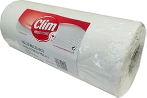 Clim Profesional - Rollo Multiusos de Gasa Para Cubrir Cepillos o Mopas con Alto Poder Atrapa Polvo | Rollo 37 Metros con Precorte 39x27 cm