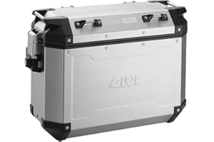 Givi OBK37AR Trekker Outback 37 Derecha Monokey Aluminio Baúl Lateral de Aluminio, 37 litros, Carga Máxima 10 Kg