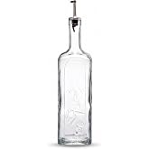 Paşabah&ccedil;e Paşabah&ccedil;e Homemade Metal Tıpalı Yağlık &amp; Sirkelik, Şeffaf, 1 Litre
