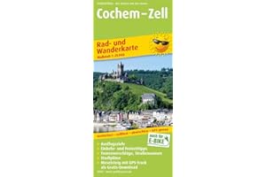 Cochem - Zell: Rad- und Wanderkarte mit Ausflugszielen, Einkehr- & Freizeittipps und Stadtplänen, wetterfest, reissfest, abwischbar, GPS-genau. 1:25000 (Rad- und Wanderkarte: RuWK)