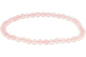 Garaulion Bracelet Pierre Naturelle | Bracelet fin | Perles 4mm | Femme, Homme | E-Book gratuit | Spécialiste de bracelet en pierre depuis 2017