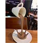 muggle design D&ouml;k&uuml;len kahve dekor kahve k&ouml;şesi dekorasyonu coffee time Kahverengi 25 x 8