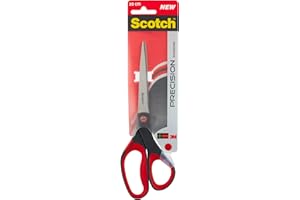 Scotch Tijeras de precisión rojas, 1 por paquete, 20 cm