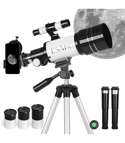 Refracción Objetivos Diámetro 60mm De Longitud Focal/300/360/500/600/700 /800/900mm Telescopio