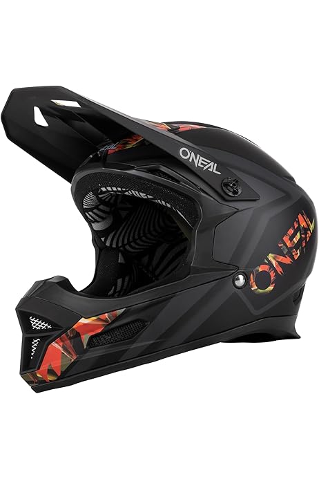 Casco MTB O'NEAL Trailfinder - Leggero, Ventilato, Sicurezza EN1078, Taglia S/M, Blu Ghiaccio/Nero