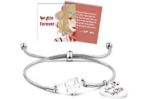 QianSiLi I'm A Swiftie Bracelet T.S. Merchandise Swiftie Merch Fan Gifts For Teen Girls Music Lover Singer Song Letter Pendant Bracelets Gift For Swiftie Girls Adjustable Size (Taylor)