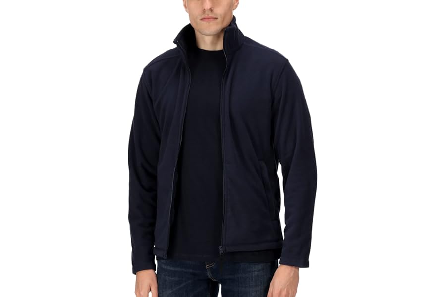 Regatta Professional Mens Micro Zip Full Zip Fleece Jacket