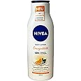 NIVEA Orange Blossom Body Lotion (400 ml), Moisturising Body Cream with Natural Origin Avocado Oil, Skin Cream with Energising Fragrance for Normal and Dry Skin