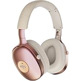 Marley Positive Vibration XL ANC kulaklık: Kulak &uuml;st&uuml; kablosuz aktif g&uuml;r&uuml;lt&uuml; engelleyici Bluetooth kulaklık, 32 saat &ccedil;alışma 