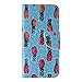 Produktbild Nancen Sony Xperia Z5 (5,2 Zoll) Handy Lederhülle, Flip Case Wallet Cover with Stand Function, Folio Bookstyle Handytasche Soft Silikon Bunte Muster Tasche PU Leder Slim Shell Handyhülle.