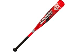Louisville Slugger Génesis Bate de béisbol de aleación, Unisex, Rojo, 30 Pulgadas