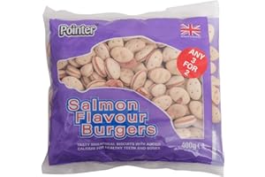 FOLD HILL Other Pointer Salmon Burgers 400g, clear