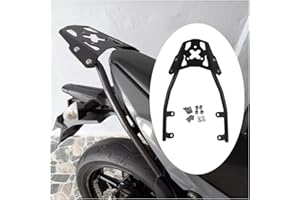 ALLROUNDSUPPLIER Ninja650 Z650 Rear Luggage Rack for Kawasaki Ninja 650 Z 650 2017 2018 2019 Tail Box Case Frame Shelves Holder Motor Accessories