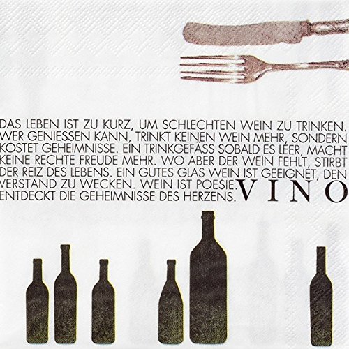 P.e.T. Vino Weinserviette Vino