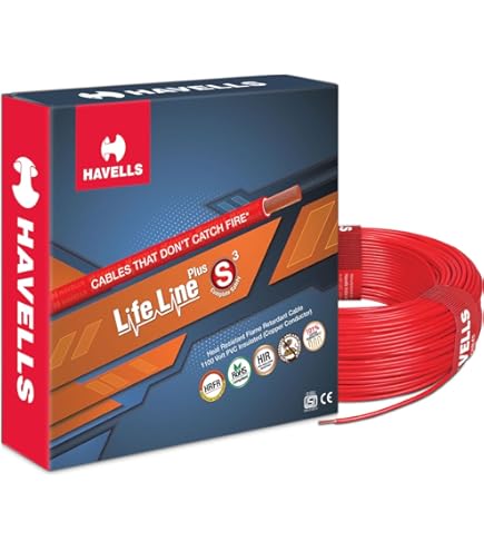 Havells 4 Sqmm Black Life Guard Frlsh Pvc Insulated Flexible Cable